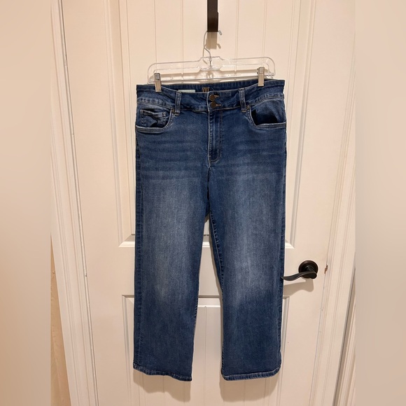 Kut from the Kloth Lucy Double Button High Waist Wide Leg Jeans - Picture 4 of 7